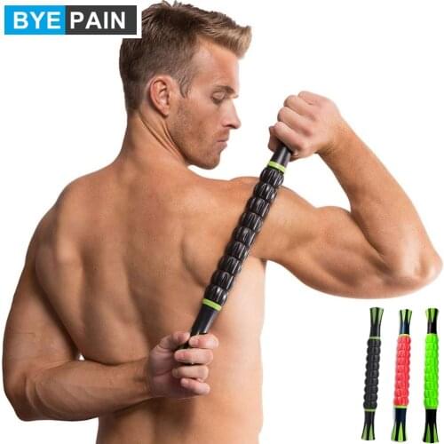 1Pcs BYEPAIN Muscle Roller Stick, Massage Tools for Athletes Trainers Physical Therapy Yoga, for Reducing Muscle Soreness