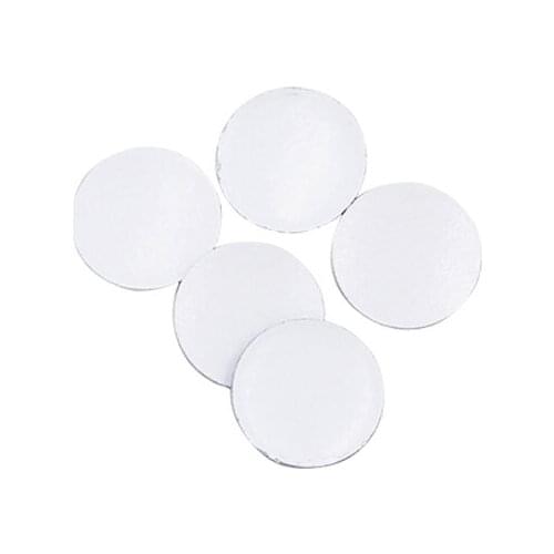 5pcs For VW Emblem Badge 14mm White Blue Color White Black Color Red Color Car Key Shell Aluminum Sticker Logo