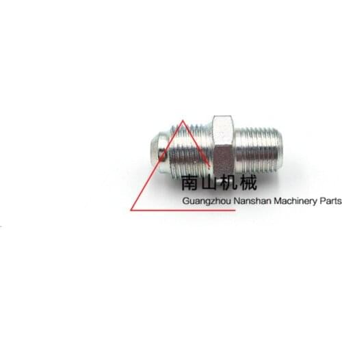 Free shipping for S6K S4K engine supercharger oil inlet pipe screw E200B E320V1 E320V2 E320B E320C Excavator accessories