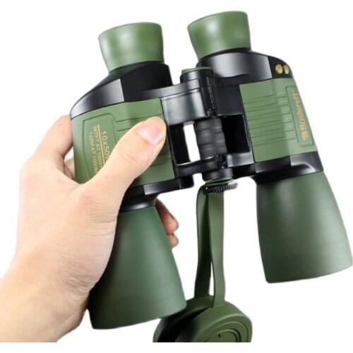Binoculars with coordinates 10x50 autofocus high magnification high-definition night vision adult fixed-focus telescope outdoor
