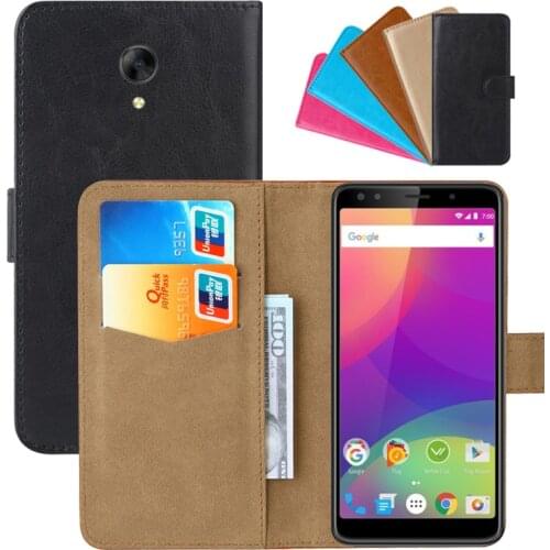 Luxury Wallet Case For Vertex Impress Zeon 3G 4G PU Leather Retro Flip Cover Magnetic Fashion Cases Strap