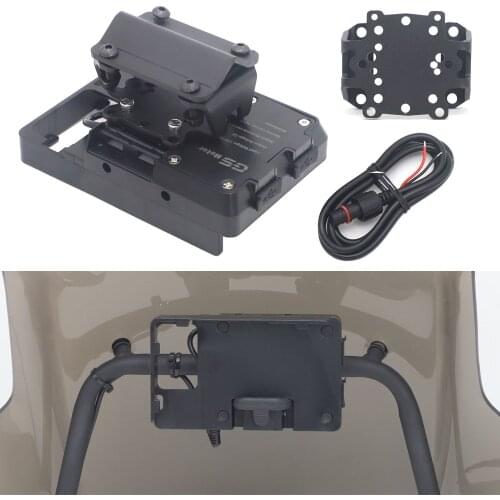 For BENELLI TRK 502 2016- mobile phone Navigation bracket GPS USB phone charging