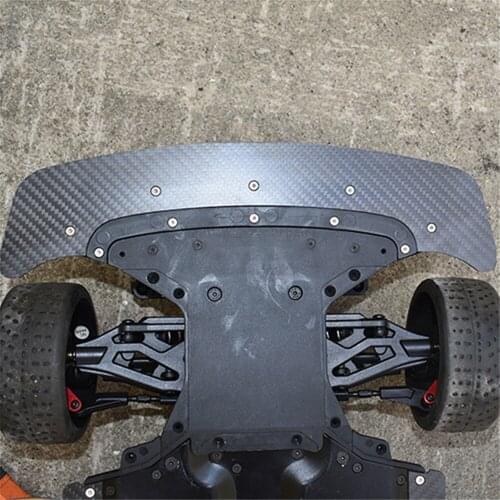 Carbon Fiber Front Chassis Upgrade Parts for ARRMA 1/7 INFRACTION 6S BLX -ARA109001 for 1/7 INFRACTION 6S BLX-ARA7615V2/ V1