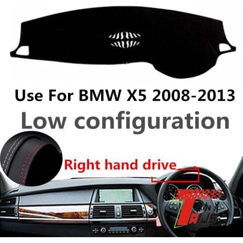 TAIJS Factory Casual Classic Leather Car Dashboard Cover For BMW X5 2008 09 10 11 12 13 Low Configuration Right hand drive