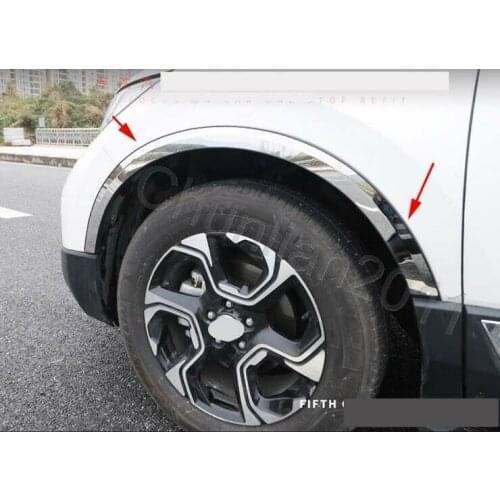 Fender Flare Kit Wheel Arch Cover Trim For 2017-2021 Honda CRV CR-V Car Decoration New Accessories Style