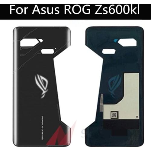 6.0 inch For Asus ROG phone Zs600kl Back Battery Cover Door Housing case Rear parts Replacement for asus Z01QD Battery Cover