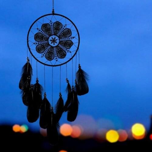 Dreamcatcher Handmade Wind Chimes Hanging Pendant Dream Art Decoration Catcher Wall Hangings Home N9F2