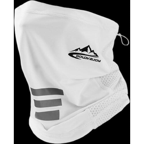 WALK FISH Fishing Mask Sun UV Protection Ice Silk Sunscreen Breathable Not Stuffy Quick-drying Fabric Fishing Headgear