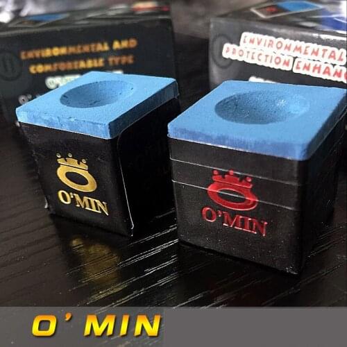 2018 New Arrival O'MIN PROFESSIONAL Billiard Chalk Billiards Snooker Accessories Oily and Dry Billiard Chalks