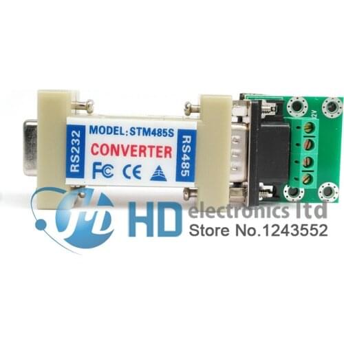 Passive DB9 9 Pin RS232 RS-232 TO RS485 Adapter Converter no power need