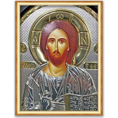 Region Orthodox Icon DIY Embroidery 11CT Cross Stitch Kits Craft Needlework Set Cotton Thread Printed Canvas Home Decoration New