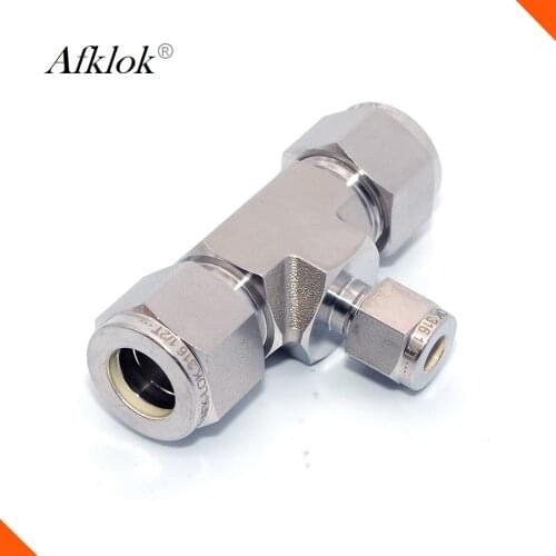 Reducing Tee Union Fittings with Stainless Steel 304 Pipe Fittings 19MM-15MM-19MM