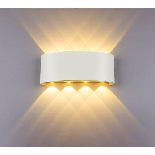 WARMTASTE LED Wall Lamp Aluminum Waterproof Wall Light For Home Stair Bedroom Bedside Bathroom Corridor Indoor Lighting