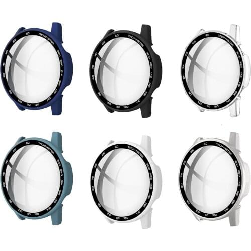 Hard Edge Glass Screen Protector Case Shell Frame For Huawei Honor Magic Watch 2 46MM Magic2 Protective Bumper Cover Accessories