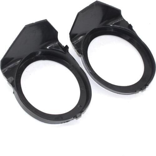 1 Pair Fog Lamp Covers Hoods Foglight Surround Trim Fog Lights Frame Grill for BMW E46 M3 2001-2006 51112695255 51112695256