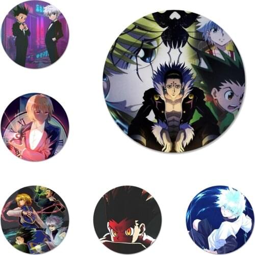 58mm Hunter x Hunter Badge Brooch Pin Accessories For Clothes Backpack Decoration gift