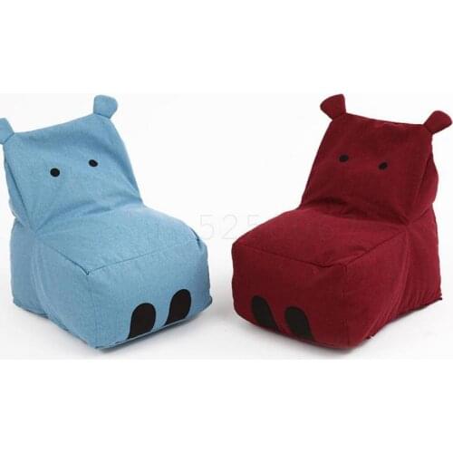 9999 Hippo Childrens Sofa Baby Lazy Sofa Bean Bag Boy Girl Princess Fashion Creative Cloth Art Small Sofa Chair