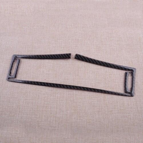 Car Carbon Fiber Black Front Air Vent Panel Cover Trim Decoration Fit for Lexus IS250 IS350 2014 2015 2016 2017 2018