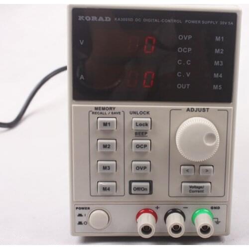 KORAD DC Power Supply KA3005D Precision Variable Adjustable 30V 5A LAB GRADE