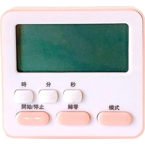 Digital Kitchen Timer Big Digits Loud Alarm Magnetic Backing Countdown Timer with Large LCD Display for Cooking Sport Game