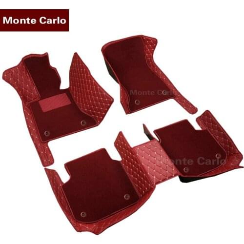 Custom car floor mat for Skoda Superb B8 B6 B5 2 3 Octavia Rapid spaceback Kodiaq 3D perfect fit all weather luxury liner rug