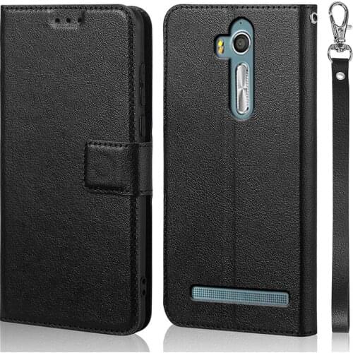 Shockproof magnetic Case for Asus Zenfone Go ZB552KL Phone Case flip leather Case Mobile silicone Shell Cover with card slots
