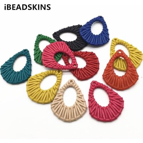 New arrival! 41X34mm 100pcs acrylic drop-shape charm for earrings accessories,Earring parts,jewelry making DIY