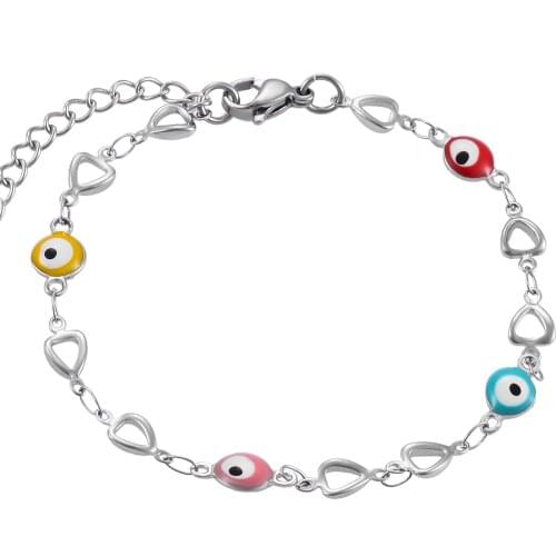 New Personality Bracelet Evil Eye Fashion Jewelry Men And Women