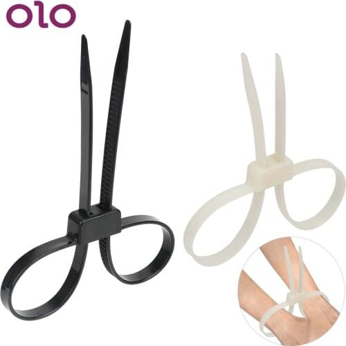 OLO SM Bondage Hands Cuffs Nylon Restraint Ribbon Sex Toys for Couples Adult Games Adult Sex Products