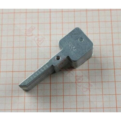 Original Engraved Line Key for 2 in 1 LiShi HU64 key tool Benz scale shearing teeth blank car key locksmith tools