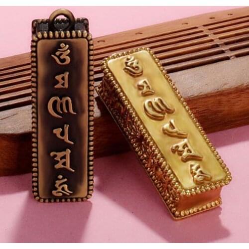 Buddha Pendant Necklace Buddhist - Box Can Opend Women Men Jewelry