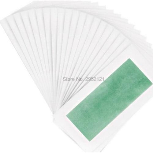 By DHL 500set 10pcs/set Hair Removal Double Side Cold Wax Strips Paper For Leg Body Facial Hair for man and woman 4 scent
