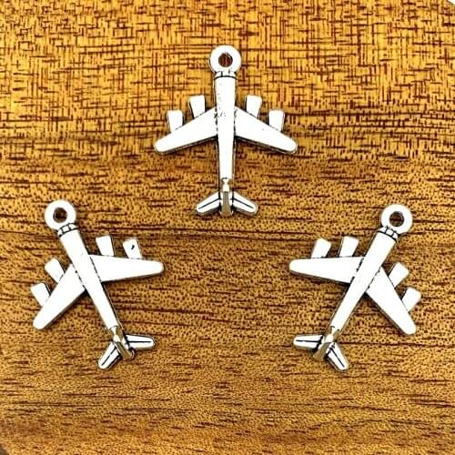 10pcs charm aircraft alloy pendant 28*22mmDIY making pendant, fashion pendant alloy