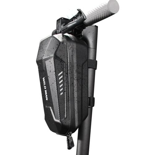 WILD MAN Top Tube Bike Bag Waterproof MTB Road Bike Cellphone bag For Up To 6 Inches Phone Pouch Cycling bag Accessories