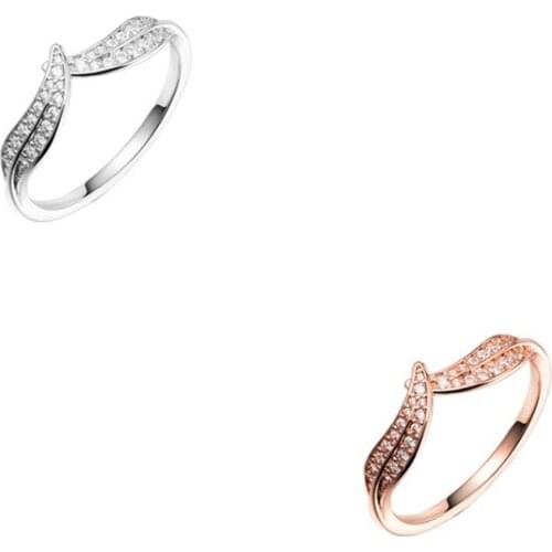 Aesthetic Love Simple 2021 Autumn Real Silver Gift Jewelry Body Valentines Day 100% S925 Sterling Female Rings for Women