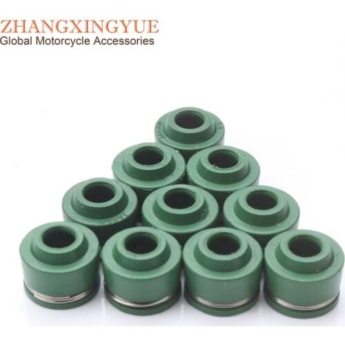 10pc Motorcycle VALVE STEM SEALS for Hond CRF250 NSS250 CB750 JAZZ 250 12209-GB4-681