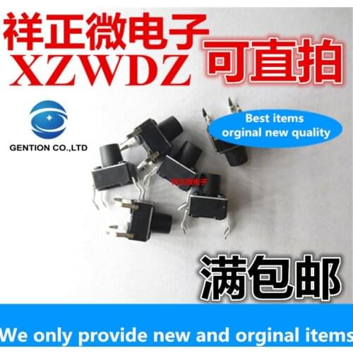 50pcs 100% orginal new Touch switch 4-pin 6x6x5.5MM patch micro-movement four-pin button button 6x6x5.5 copper feet