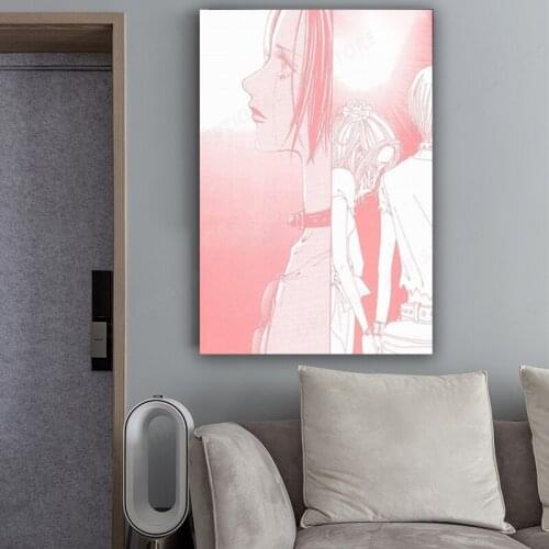 Anime nana osaki Canvas Manga Decoration Prints Poster wall decor Pictures Home Decor Living room Bedroom Art Painting