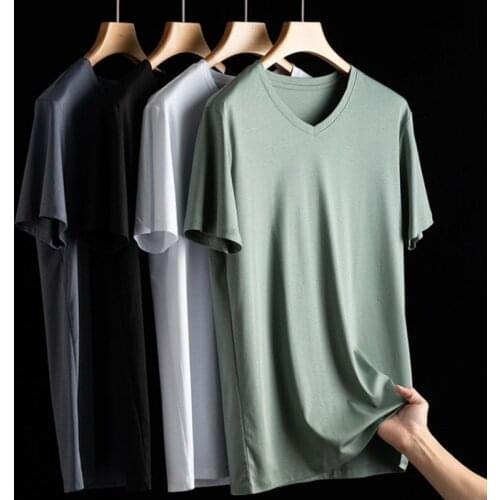 Luxury basic plain white shirt shirts top summer mens tops clothes t-shirts for men clothing t tshirt tee short sleeve casual v