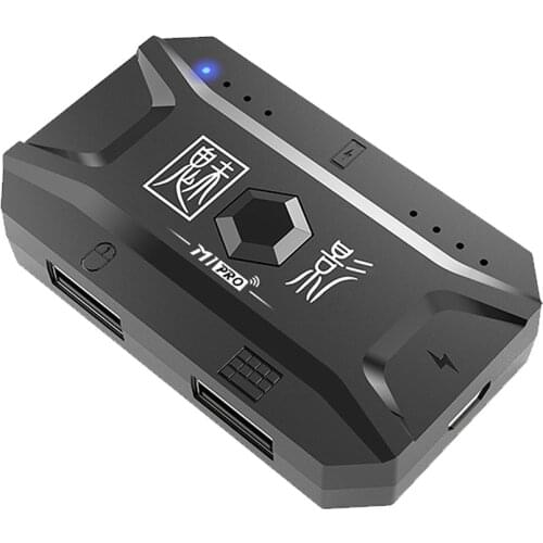 M1PRO Plug and Paly Gamepad Mobile Controller Gaming Keyboard and Mouse Adapter Converter Bluetooth 5.0 for Android IOS Phone