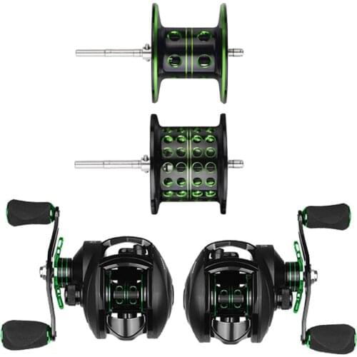 6.3:1 Baitcasting Reel 12+1BB High Speed 18lb Drag Magnetic Brake Saltwater Ballbearings Freshwater Fishing Equipment