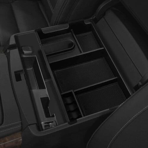 Car Center Console Storage Box Armrest Organizer Tray Stowing Tidying Glove Box for 2007-2019 Toyota