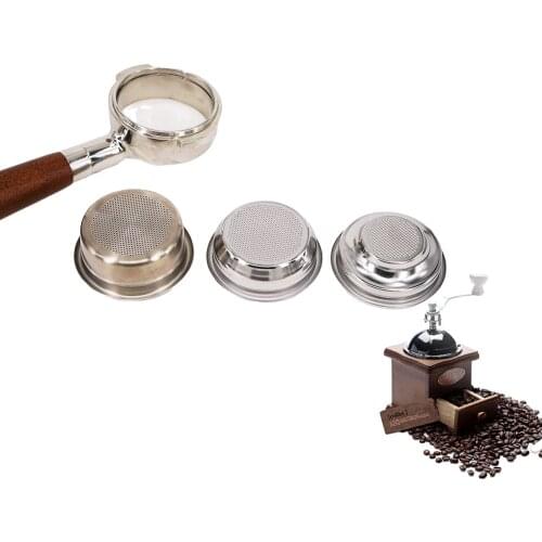 58mm 7g 14g 20g Stainless Steel Filter Basket High Pressure Breville Delonghi Krups Coffee Machine Porous Dripper Cup