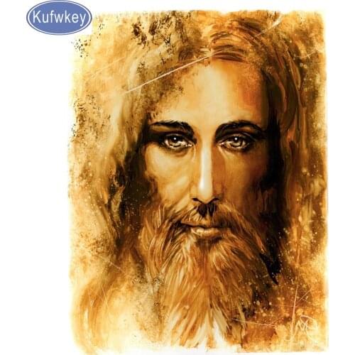 Kufwkey Diamond Embroidery,jesus with pictures diamond painting accessories,DIY,square Rhinestone,Mosaic,Cross Stitch,Home Decor