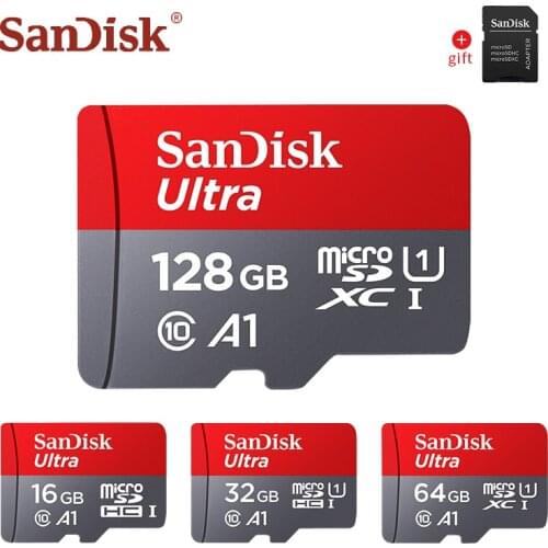 SanDisk Micro SD Card 32G 64G 128G 200GB 256G 400GB Memory TF Card for switch Game console Video Monitoring Smartphone Drones