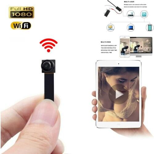Mini Camera 1080P Full HD IP P2P H.264 Ultra Mini WIFI Flexible Camera Video Audio Recorder Motion Detection Camcorder