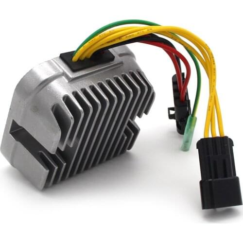 Motorcycle Rectifier Voltage Regulator Charger with Plug For Polaris Moto Sportsman 500 700 800 4x4 HO EFI Touring Big Boss INTL