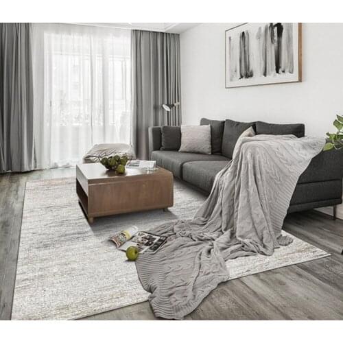 3d floor painting wallpaper Fresh simple and comfortable abstract texture bedroom living room carpet floor