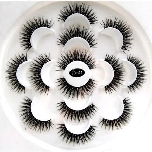 Mink Eyelashes 3D fake Mink Lashes Thick HandMade Full Strip Lashes Cruelty Free Mink Lashes 7 Style False Eyelashes Makeup tool