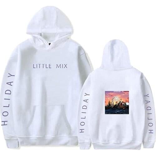 2020 New Arrival Little Mix Merch Holiday Hoodie Sweatshirt Men/Women Fans Hip Hop Print Tracksuit Streetwear Clothes